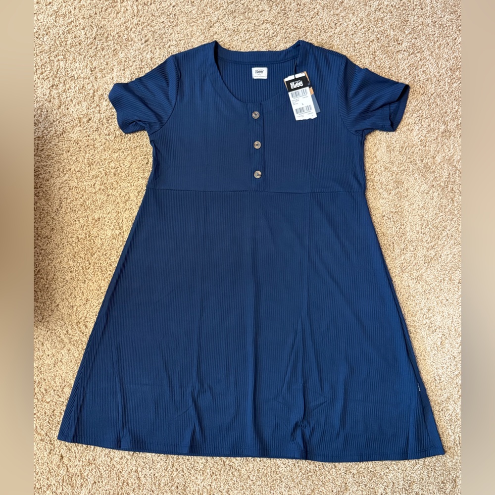 Navy Blue Dress Large